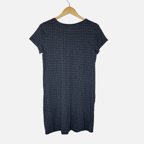 Toad & Co Windmere II Organic Cotton Dress Womens Size M Athleisure Pockets Gray - Picture 7 of 7